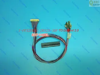 

full wire LCD EDP LVDS cable I-pex20523-30P 030T 0.4mm pitch for controller boar