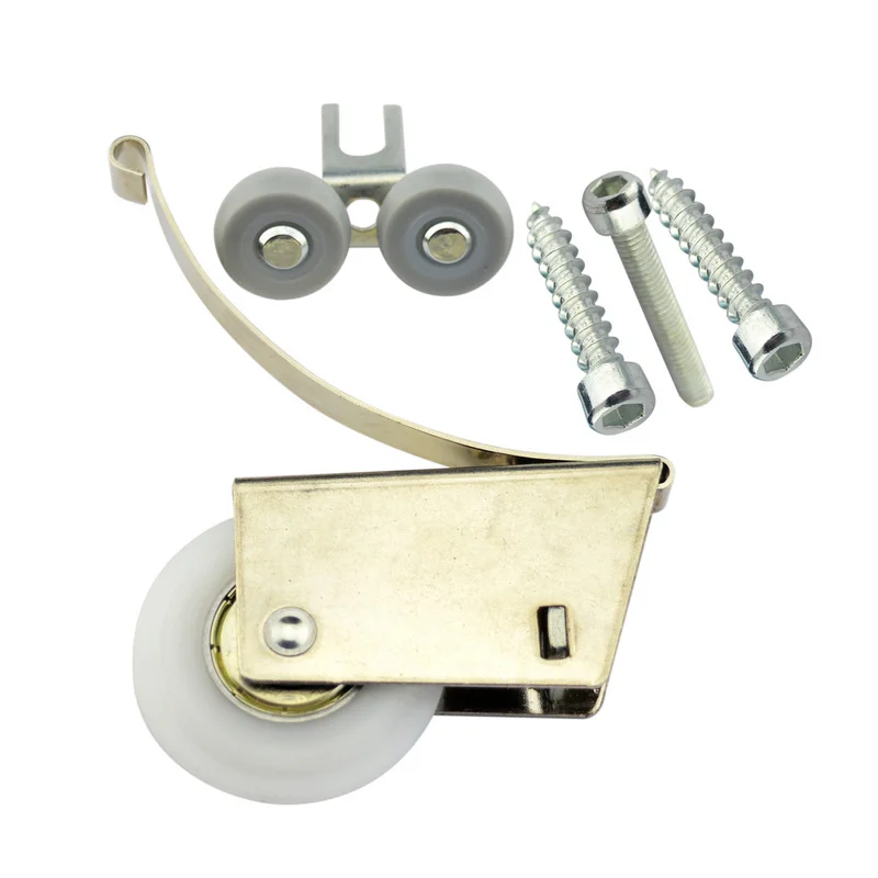 wardrobe cam pulley bathroom glass partition door mute cam roller