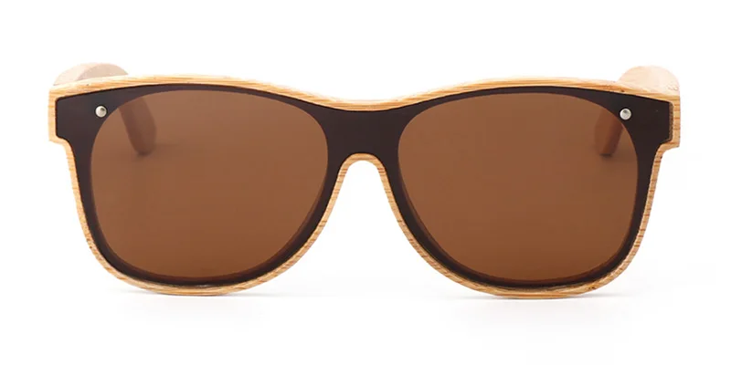 Деревянные женские солнцезащитные очки, Ретро стиль, зеркальные Мужские солнцезащитные очки, поляризационные, фирменный дизайн, Oculos Feminino Espelhado GB102