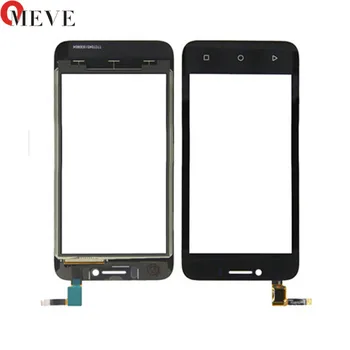 

50pcs/lot Touch panel Replacement For Huawei Y560 Y5C Y560 U02 4.5" Touch screen Digitizer sensor Glass Lens