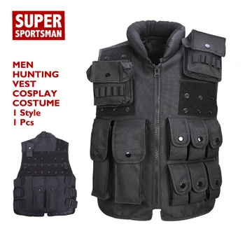 

Men Hunting Military Tactical Army Vest Women Swat Police Molle Equipment Adult Colete Airsoft Gear Combat Armor Uniform Costume