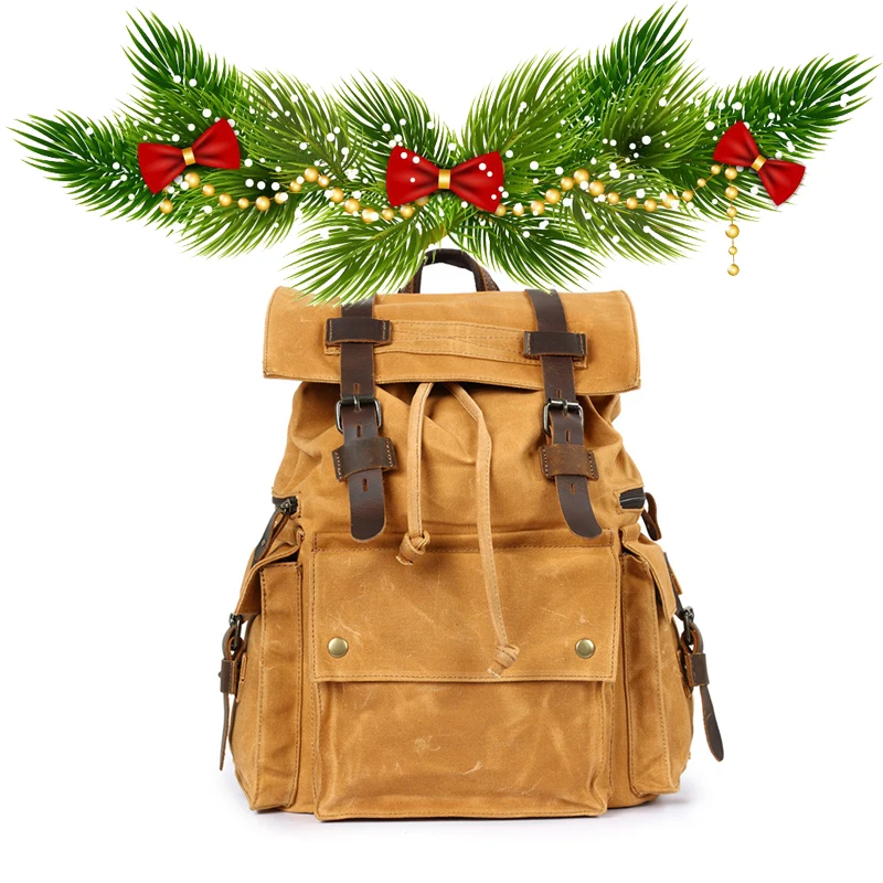 

RETRO STYLE BTS CANVAS WATERPROOF GENEROUS MAIN COMPARTMENT LAPTOP MULTI-FUNCTIONAL CLASSIC RUCKSACK MOCHILA