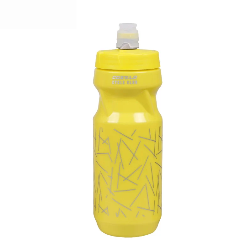 Costelo Велоспорт клуб Велоспорт велосипед Велосипедный Спорт Бутылки для воды Спорт на открытом воздухе бутылки воды, 710 мл Колбы лабораторные нажав Rapha бутылка для воды - Цвет: Single yellow 610ml