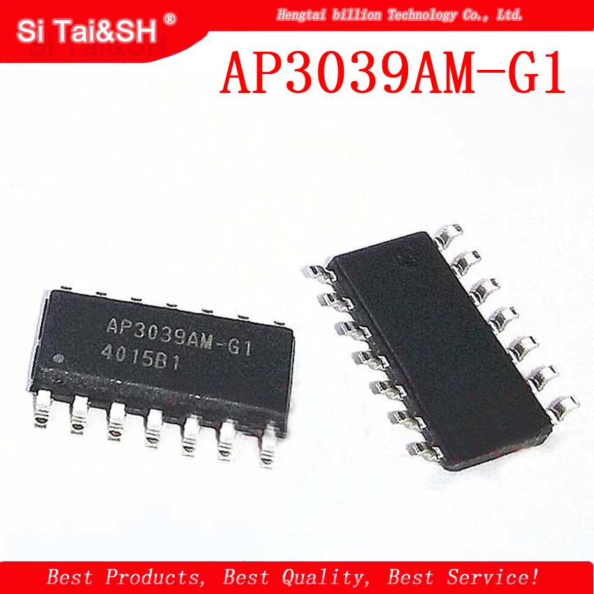 

5pcs AP3039AM-G1 SOP-14 AP3039AMTR SOP14 AP3039 SOP AP3039AM new original LCD TV SMD Integrated Block Electronic Module Chip IC