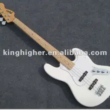 Красный цвет 4 струнная бас-гитара