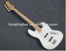 new Red color 4 string bass guitar