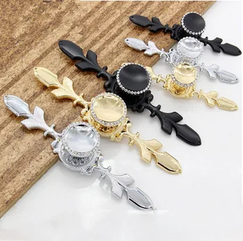 

Crystal Pulls Handle Silver Drawer Knobs Glass Dresser Knobs Kitchen Cabinet Handles Knobs Blingbling Hardware