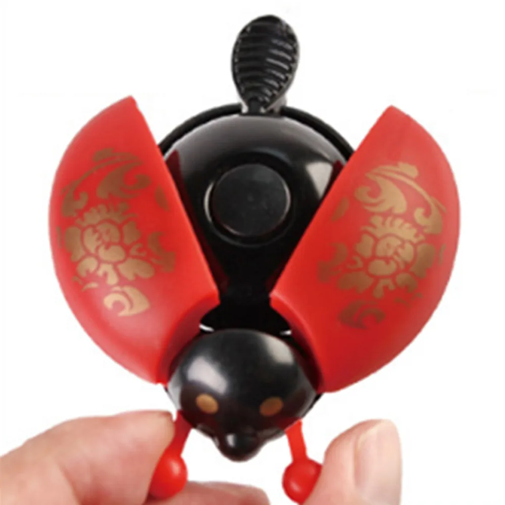 

90db Bicycle call Ladybug Bell Ladybird Alarm Bike bell Metal Handlebar Horn Cycling Bells Bike horn bisiklet aksesuar M20
