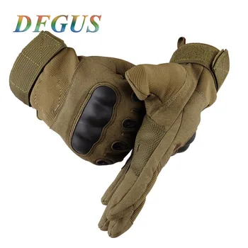 

2018 high quality Men Tactical Gloves Military Paintball Airsoft Outdoor Sports Carbon Hard Knuckle Full Finger tactical gloves