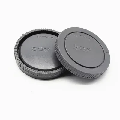 

Camera Rear Lens Cap + Body Front Cover Kit for Sony E Mount NEX Nex-3 NEX-5/6/7 A7 A7r A7s A3000 A5000 a5100 A6000 a6300 a6500