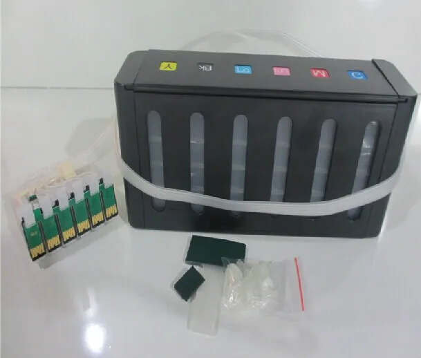

T0801-T0806 CISS with ARC for EPSON Stylus P50 RX560 RX585 RX685 R265 R285 R360 continuous ink supply system with luxury tank
