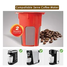 Новая лучшая цена Прямая 2 для многоразового использования Carafe K фильтры для чашки для Keurig 2,0 K200 K300 K400 K500 Кухонные гаджеты