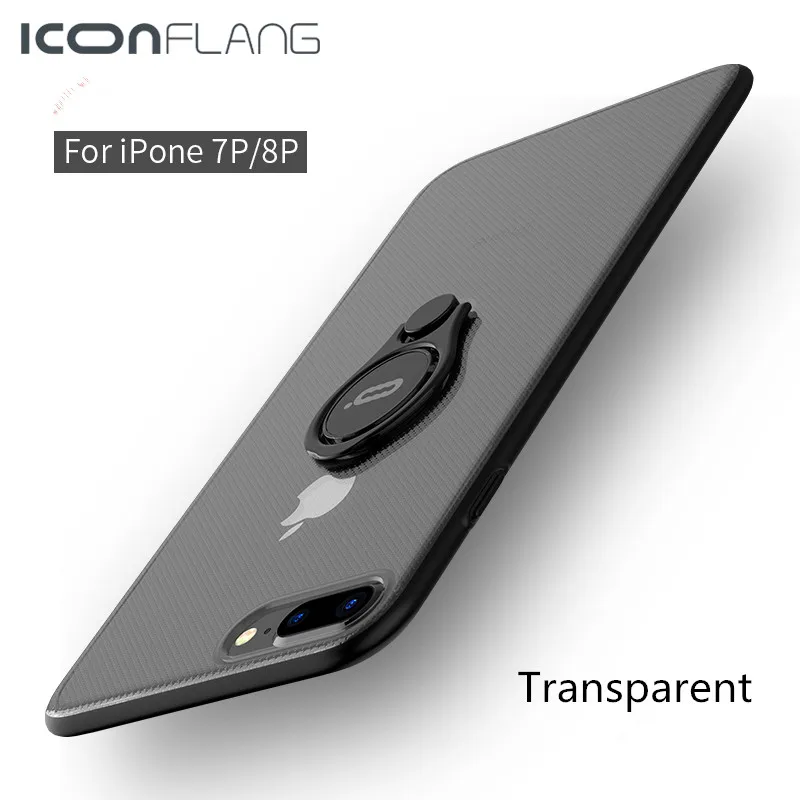 Роскошные кольцо стенд Защитный чехол для iphone 8 плюс полный Kickstand палец телефона |