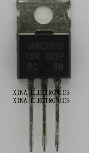 

IRG4BC20KDPBF IRG4BC20KD G4BC20KD 600V/9A IGBT TO-220 ROHS ORIGINAL 10PCS/lot Free Shipping Electronics composition kit