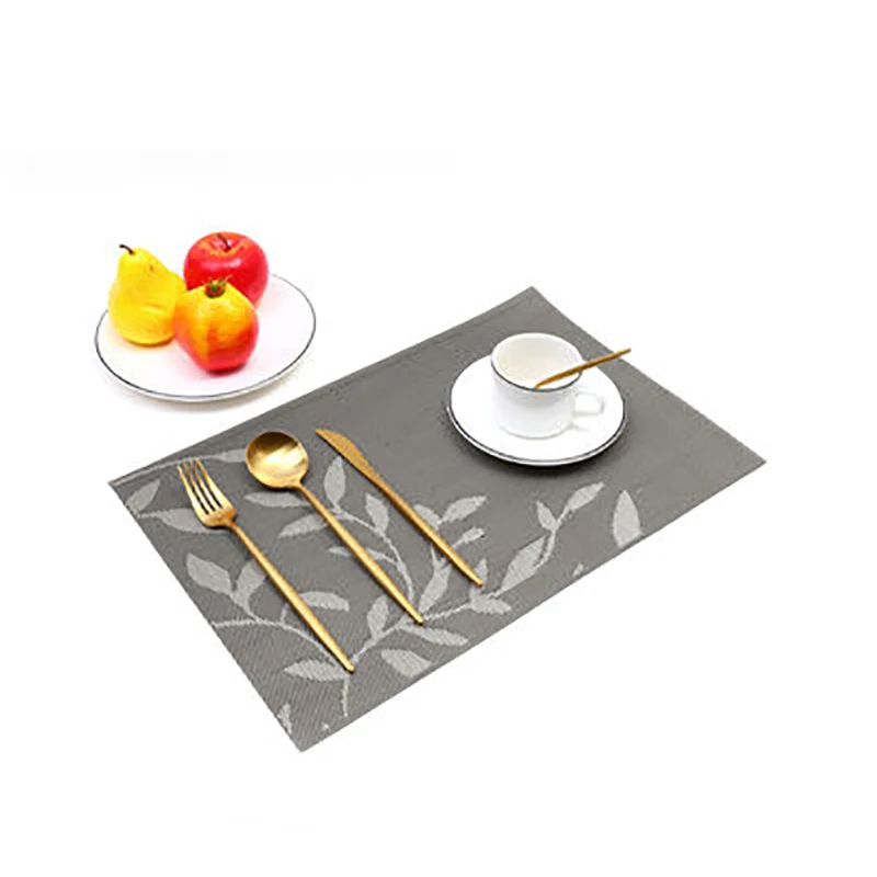 PVC Non-slip Table Mat Waterproof Not Scratch Desktop Not Absorb Oil and Repeated Cleaning Mat