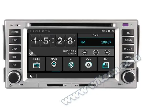 Discount WITSON CAR DVD GPS for HYUNDAI SANTA FE/ELANTRA with Capctive Screen+1080P+DSP+WiFi+3G+DVR+Good Price auto dvd radio bluetooth 1