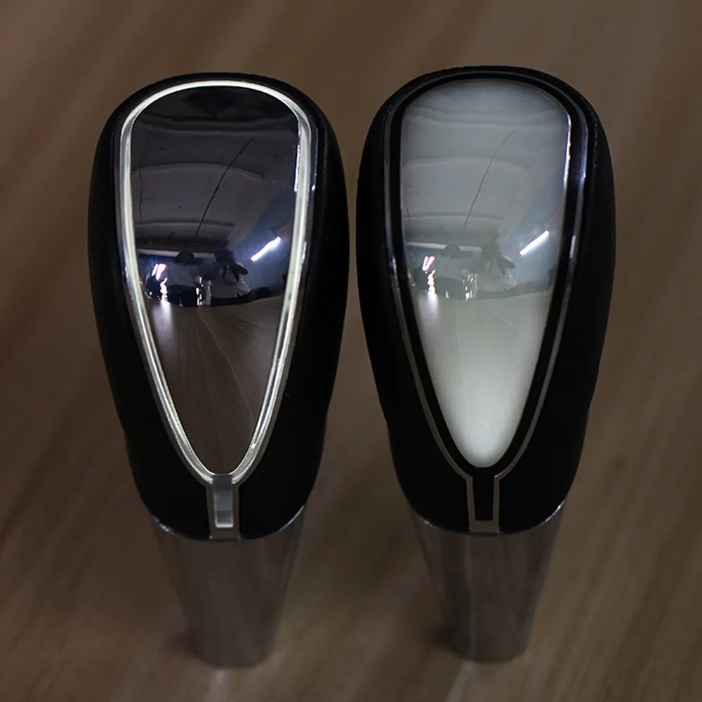 Posbay сенсорный движения Активированный светодиодный ручка переключения рулевого механизма автомобиля универсальный ручной MT светодиодный рычаг передач для BMW E36 Peugeot, Opel Golf Ford