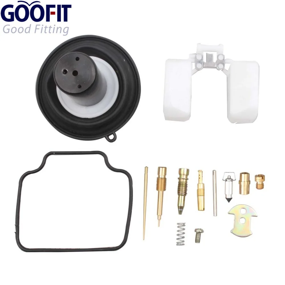 

GOOFIT Repair Kit for PZ22 Carburetor (22mm) GY6 125cc Horizontal Motor Dirtbike ATV Go Kart Scooter A012-027