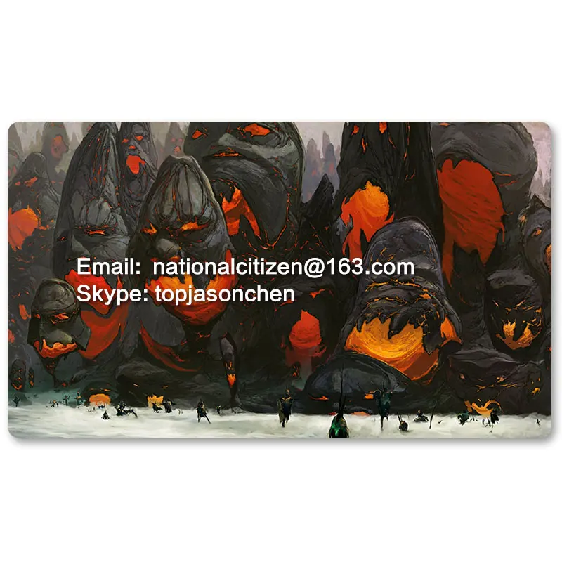 Many Playmat Choices Cinder Wall MTG Board Game Mat Table Mat for