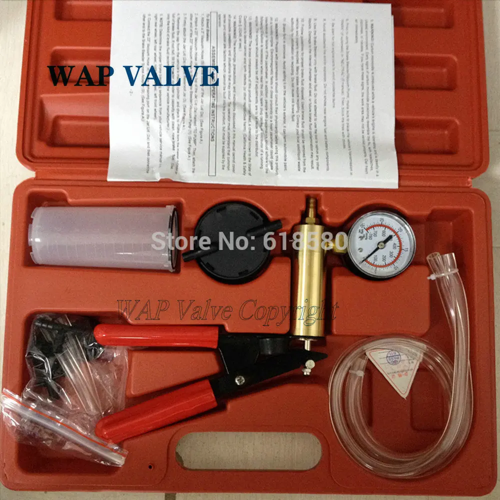 2016 Car Turbocharger Hand Held Vacuum Pump Brake Fluid Bleeder/Bleed