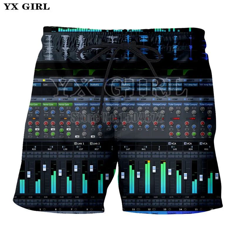 Shorts Men 2018 Summer Casual Shorts 3d Print DJ Music Keyboard Trousers Man Short for Nightclub Hip Hop Shorts Dropshipping Shorts Men 2018 Summer Casual Shorts 3d Print DJ Music Keyboard Trousers Man Short for Nightclub Hip Hop Shorts Dropshipping