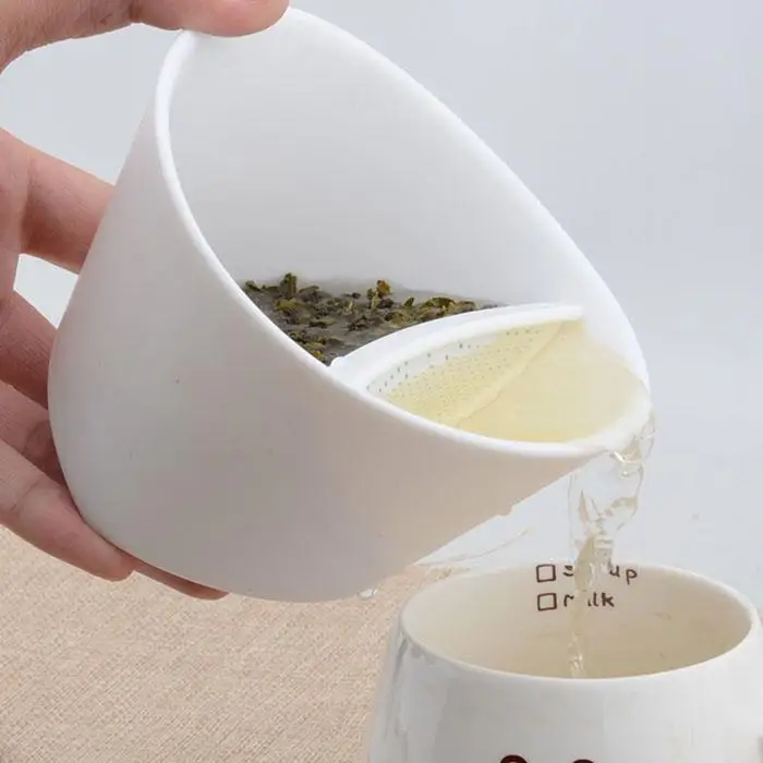 bremermann Vaso de té Verde Taza de té con colador y Bandeja de Tapa/Filtro Taza de té con colador Permanente 