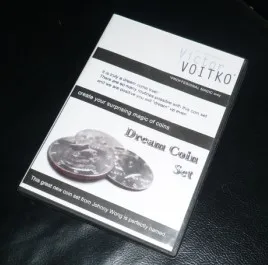 Dream Coin Set (DVD + Gimmick) Routine Magic Tricks Appearing Magia Close Up Illusion Props Funny | Игрушки и хобби