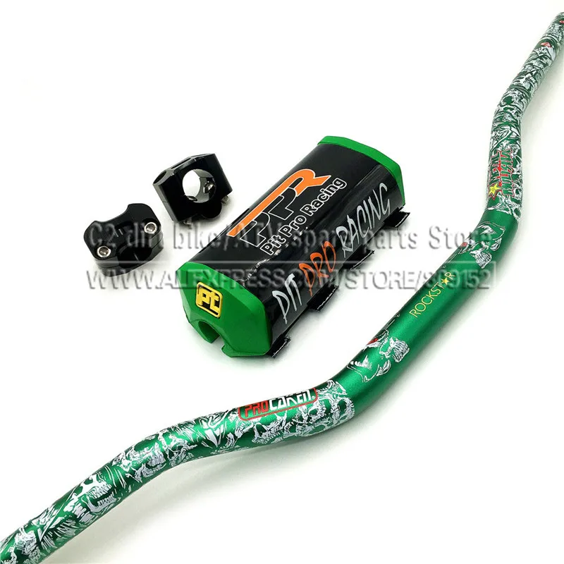 Руль Pit Pro Racing руль с 1 1/8 &quot28 5 мм для внедорожника мотокросса толстой бар MX