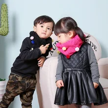 small scarf Korean version of the lovely wool children s scarf men and women baby scarves