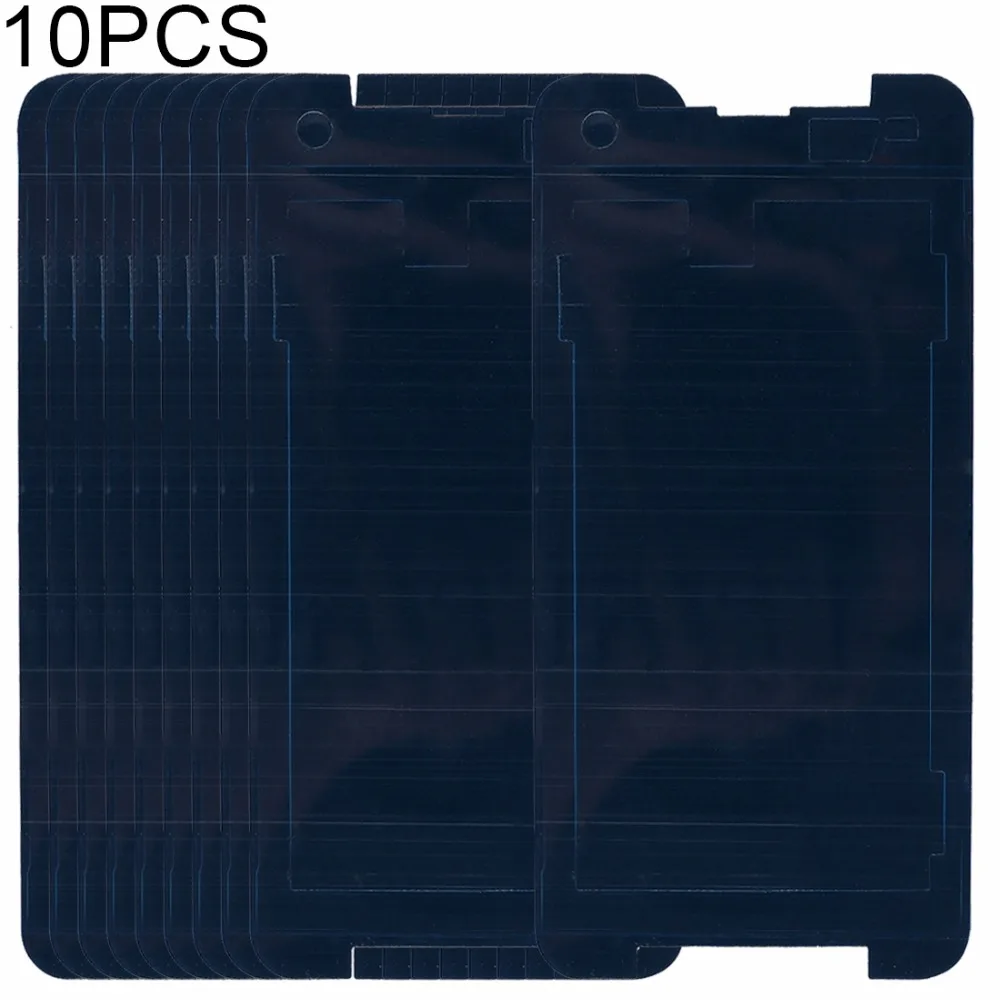 IPartsBuy جديد 10 قطع ملصقات هاتف محمول ل HTC الفراشة S الجبهة إطار لاصق ل HTC