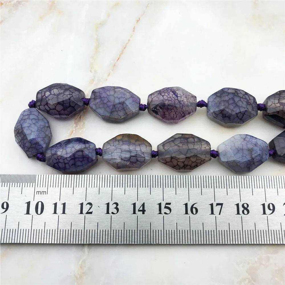 Натуральный камень, Фиолетовый Dragon vein Агаты Круглые бусины для изготовления ювелирных изделий