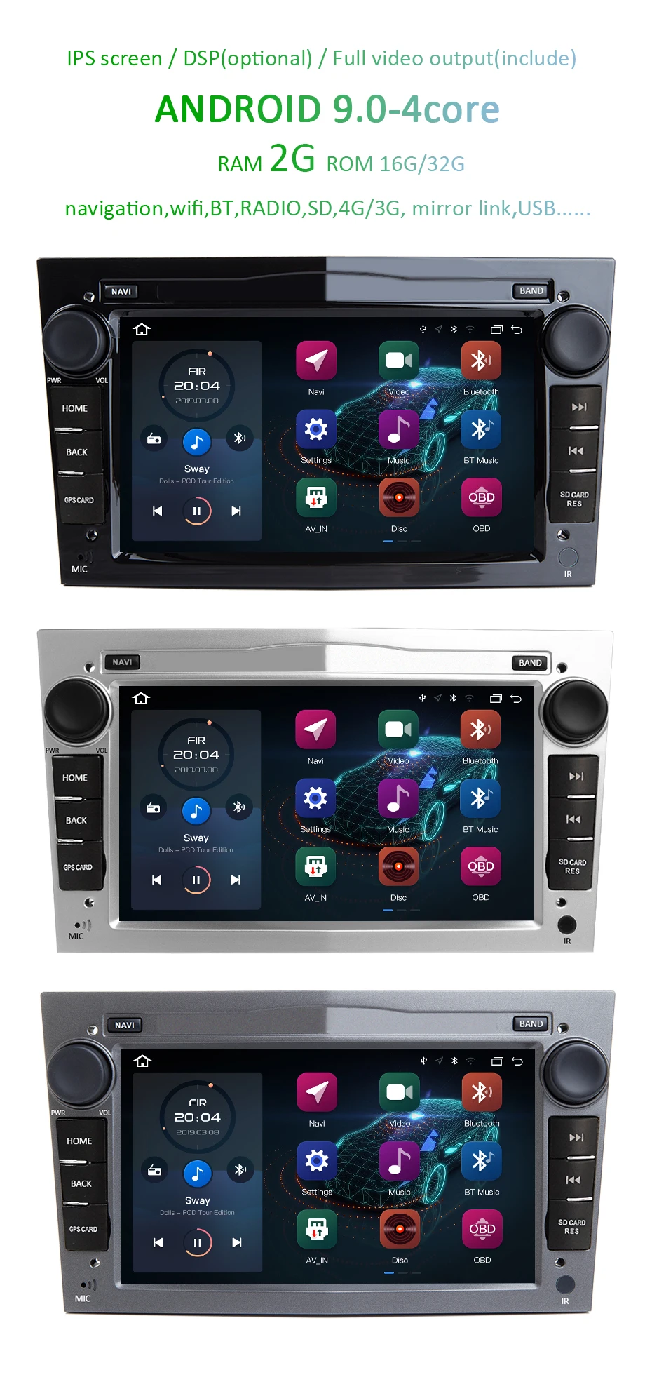 Cheap DSP 4G Android 9.0 2 DIN CAR GPS Radio for opel Vauxhall Astra H G J Vectra Antara Zafira Corsa Vivaro Meriva Veda DVD PLAYER 1 Cheap DSP 4G Android 9.0 2 DIN CAR GPS Radio for opel Vauxhall Astra H G J Vectra Antara Zafira Corsa Vivaro Meriva Veda DVD PLAYER 1