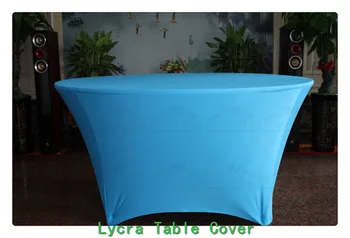 

5PCS Lycra/Spandex Table Cover/Tablecloth/Table Runner/Chair Cover Sashes for Wedding/Hotel/Banquet/Party/Home decor&textile