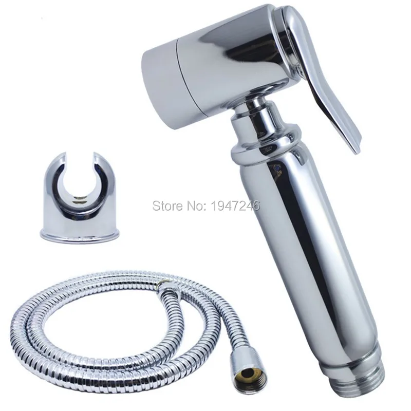 Brass Handheld Bidet Sprayer with Stainless Steel Shower Hose Brass