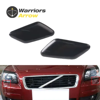 

39863927 39863944 For Volvo C30 2011 2012 2013 Left Right Pair Front Bumper Headlight Washer Nozzle Cover Unpainted