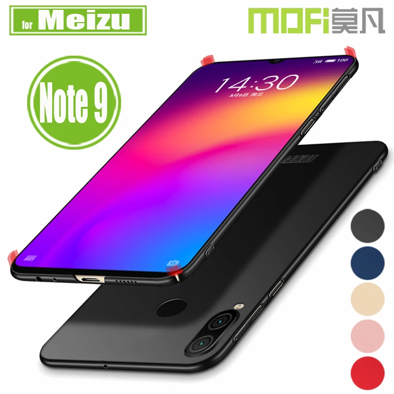 

Meizu Note 9 Case Cover Mofi Frosted Matte Hard PC Plastic Business Smart Phone Bag Back Cases for Meizu Note 9
