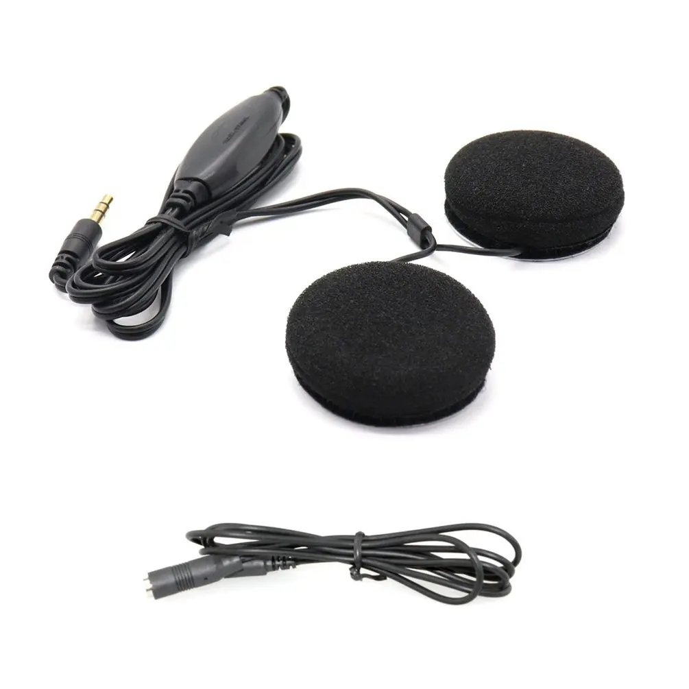  CS-083 Universal Kunststoff Headset Helm Mp3 Kopfhörer Headset GPS Navigation 35 MM Stecker Für Mot