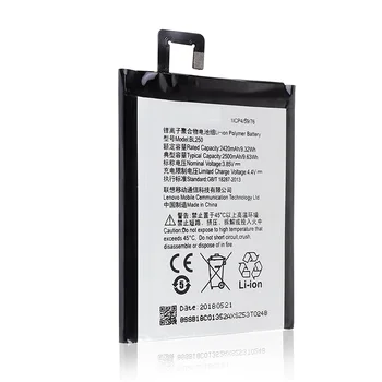 

Original antirr BL250 Battery for Lenovo VIBE S1 S1a40 S1c50 High Quality bl250 Mobile Phone Replacement Accumulator