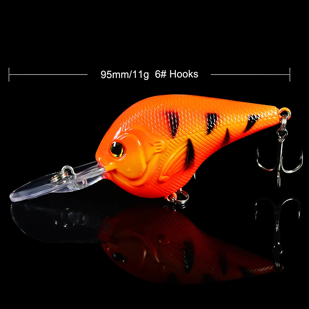 1 шт. плавающая рыболовная приманка 9 5 см 11 г|crank bait|fishing lurecrankbait lure |