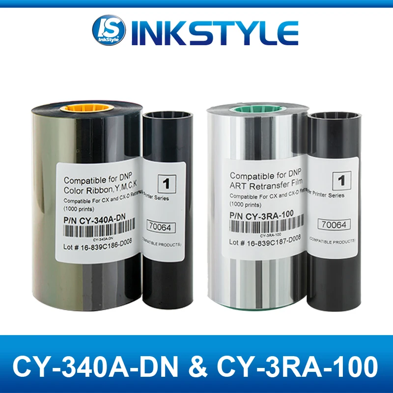 Для DNP Retransfer ленты CY-340A-DN YMCK и CY-3RA-100 книги по искусству плёнки 1000 печать применение в CX-D80 CX210 CX320 CX330 CX7000 принтера