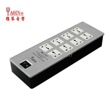 Yaqin ML-1100 HIFI Advanced Security Power socket HIFI EXQUIS power filter Conditioner Block with 10 US standard plugs