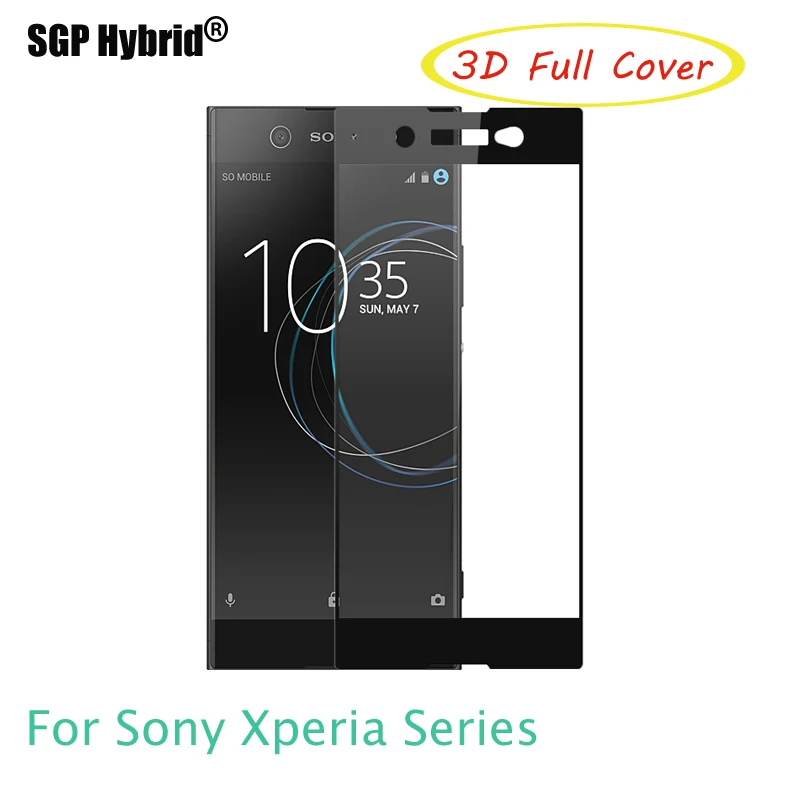 

3D Full Cover For Sony Xperia Xa1 Case Tempered Glass For Sony Xperia XA1 Dual G3112 Screen Protector Toughened Protective Film