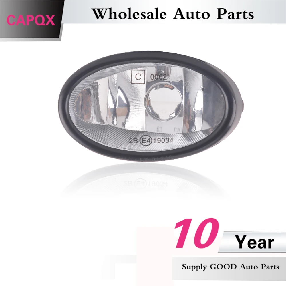 

CAPQX Front Fog Light lamp For Accord 3.0L 1998-2002 Civic ES1 ES5 2001-2004 stream RN3 2004 Driving foglight Replacement light
