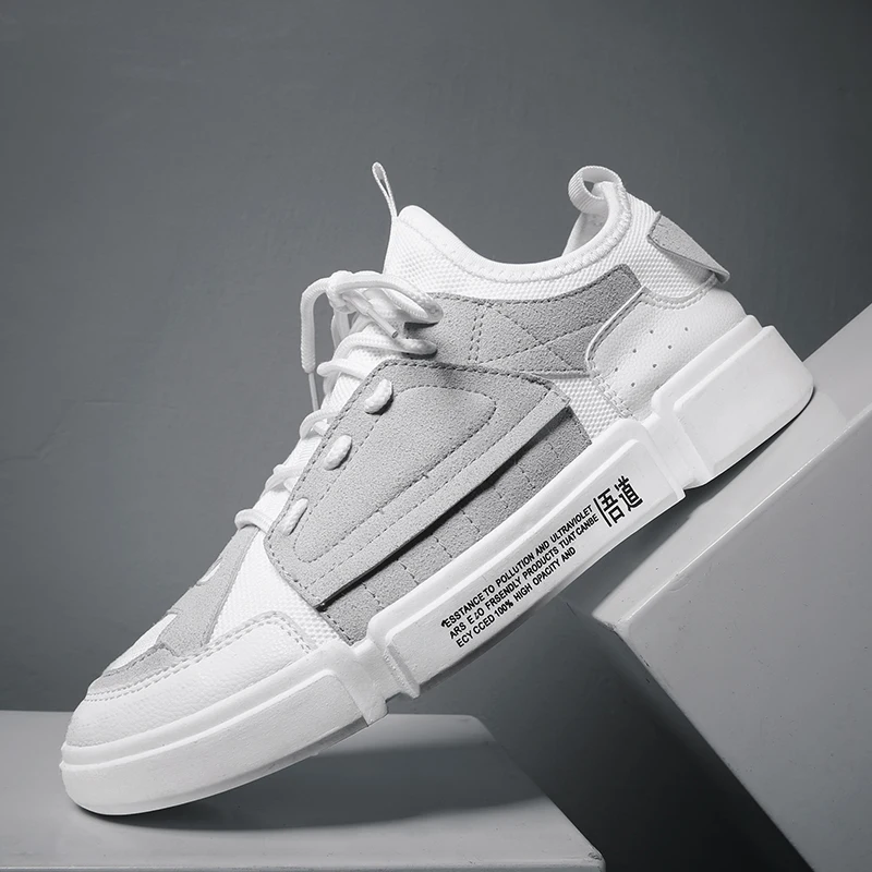 

New Arrival Popular Style Men Running Shoes Outdoor Walking Comfortable Sneakers Lace Up Cow Leather Athletic Shoes For Mens