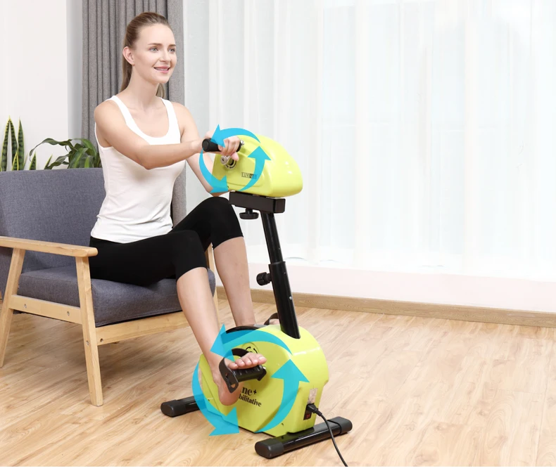 Free shipping Pedal Exerciser - Stationary Exercise Leg Peddler - Low Impact, Portable Mini Cycle Bike