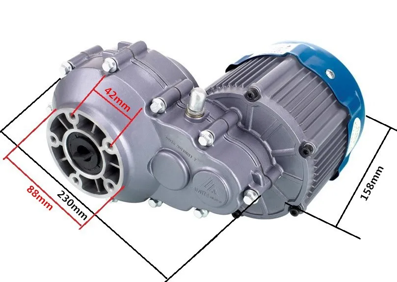 BM1418W 12B 300W 500W 650W 750W 36V 48V 60V DC бесщеточный двигатель светильник легкий трехколесный