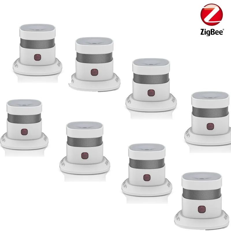 

Free Shipping Heiman Zigbee Smoke detector Fire Alarm with CE ROSH EN14604 approved