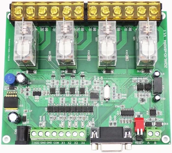 

4 way relay control panel /16A/RS485/RS232/ programmable / isolation / industrial grade