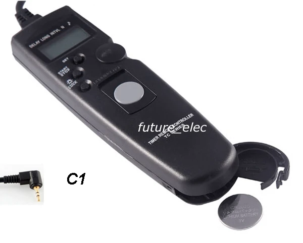 New C1 Timer Remote Control Shutter Cord for Canon EOS 1100D 1000D 700D 650D 600D 550D 500D 450D 400D 350D 300D 60D DSLR Camera |