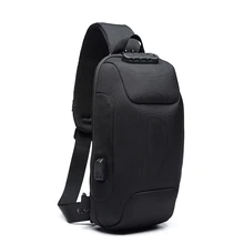 Мужская Уличная сумка на плечо, водостойкая ткань Оксфорд, нагрудная сумка, модная сумка на грудь, городской рюкзак для прогулок